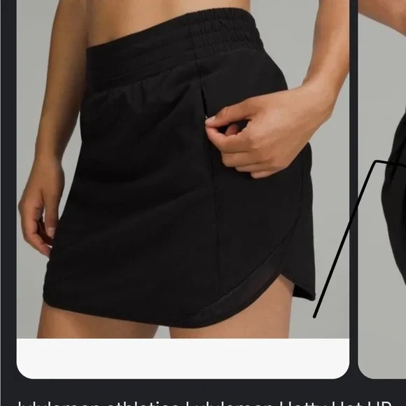Lululemon Hotty Hot High-Rise Skirt *Long size 4 - Picture 2 of 10